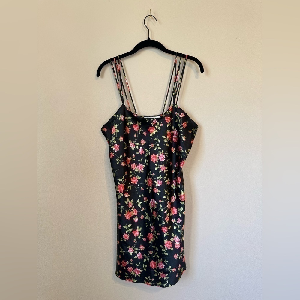 Intimate Moods Floral Slip Dress Size M